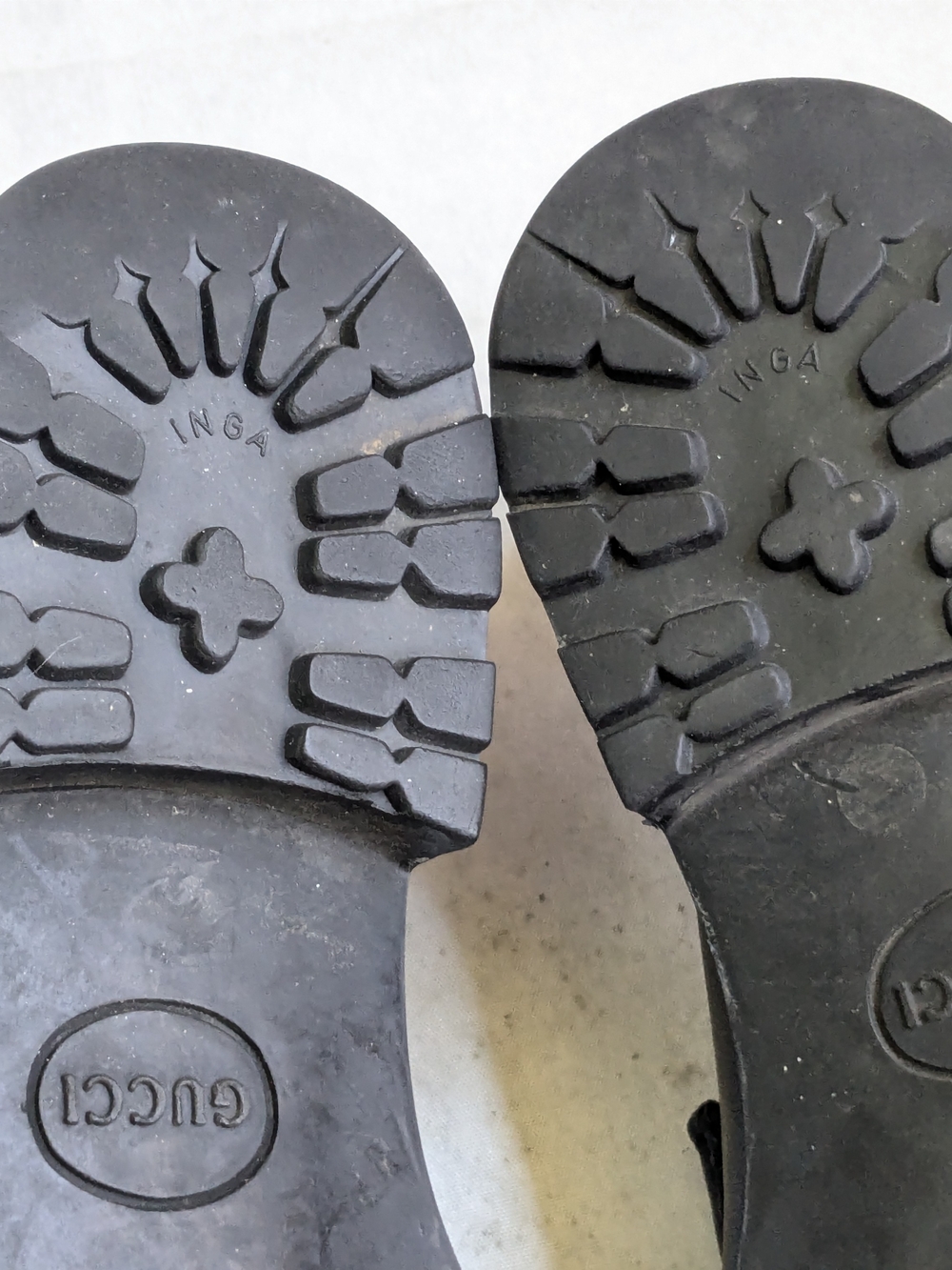 Gucci Black Leather Loafers with Silver Horsebit Black US 10.5 Men - Picture 15 of 16